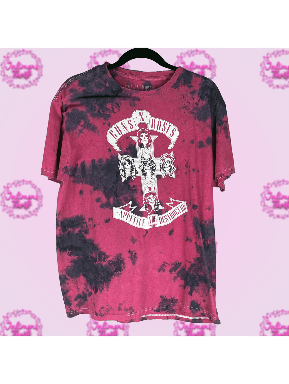 GunsN'Roses Tie Dye graphic T